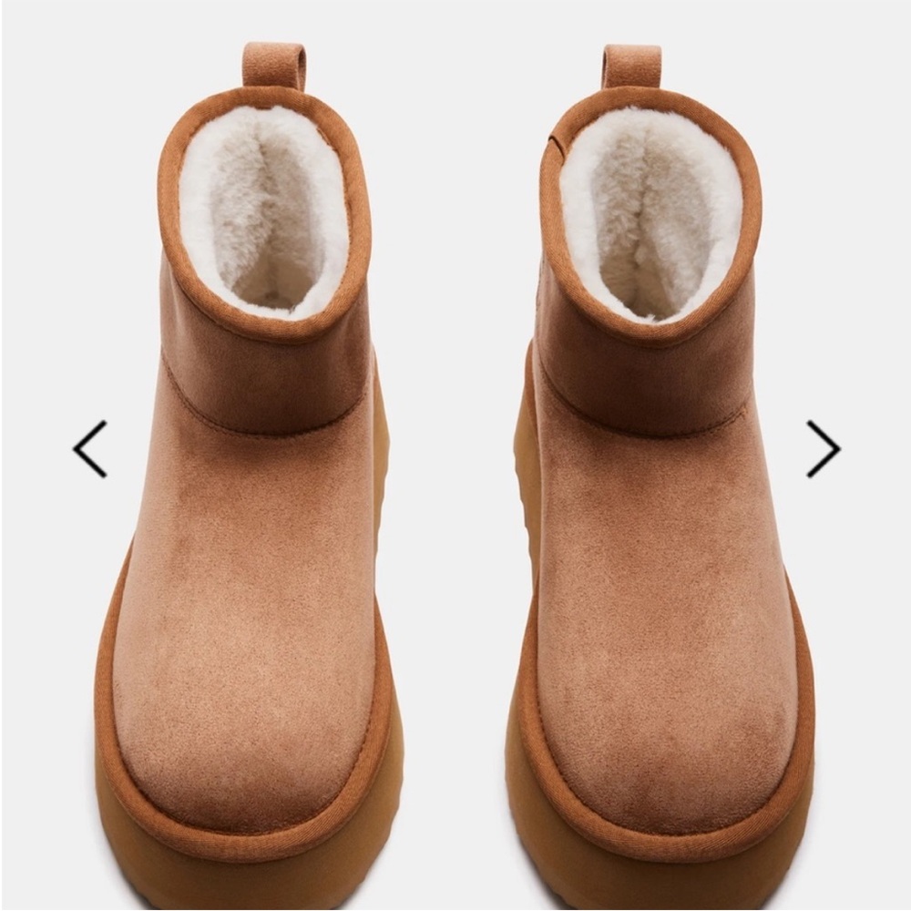 Madden Girl Brown Platform Ankle Booties - Picture 4 of 11